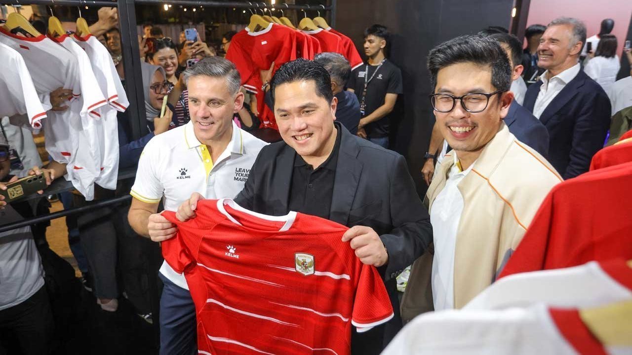Erick Thohir Terkesan dengan Jersey Baru Timnas Indonesia: Pakai Motif Batik, Jangan Sampai Diklaim Negara Lain